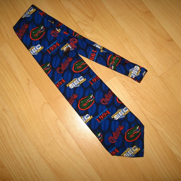 🌴 University Of Florida Gators 1994 Football Necktie - Picture 2 of 5